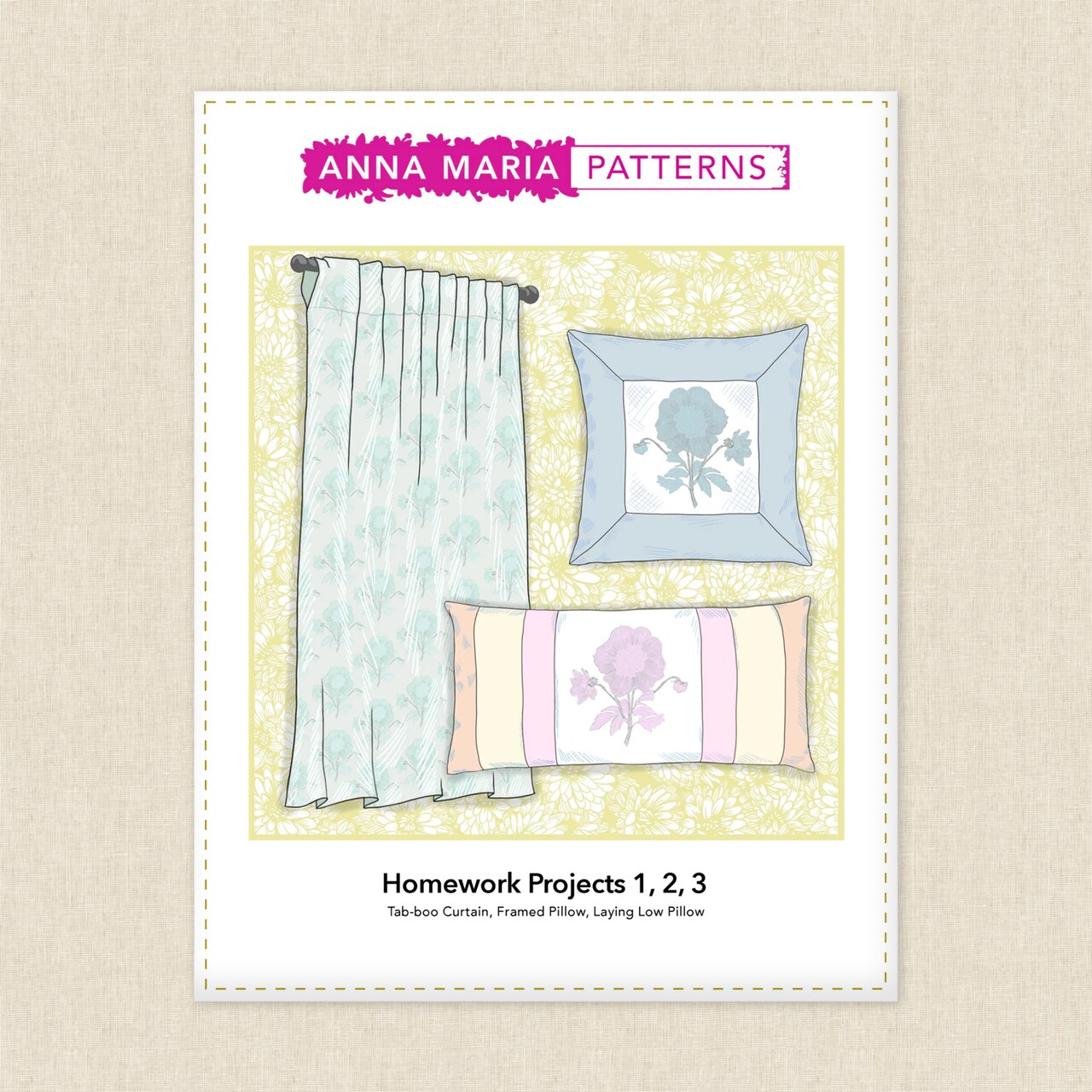Homework Projects 1-2-3 (ptnamt048) | Anna Maria Parry | Sewing Pattern